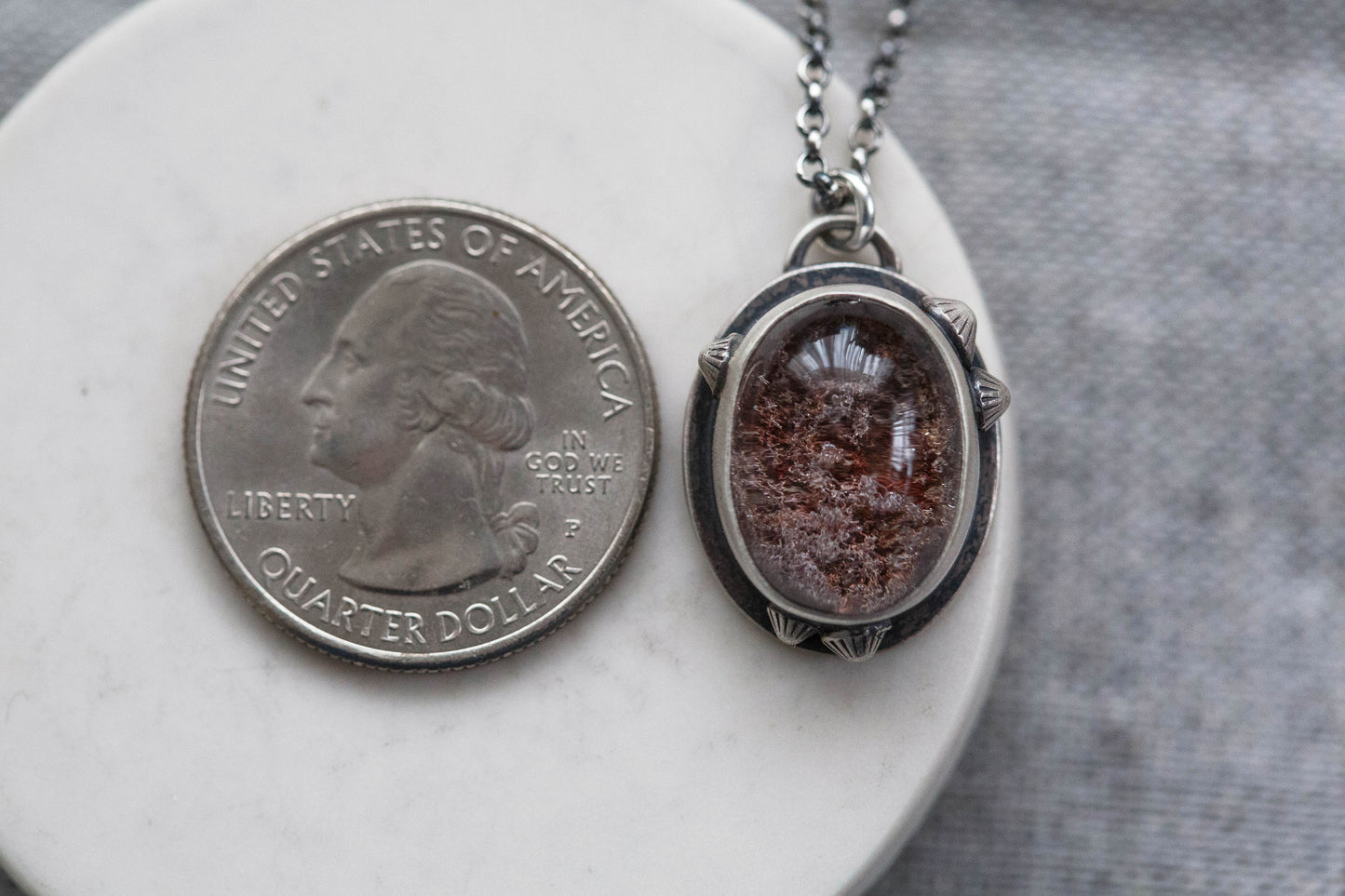 Smaller | Barnacled Tidal Pool Necklace | #25
