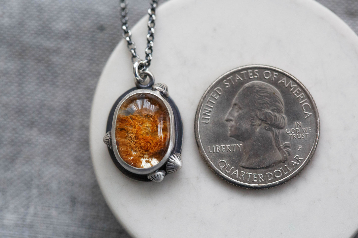 Smaller | Barnacled Tidal Pool Necklace | #26