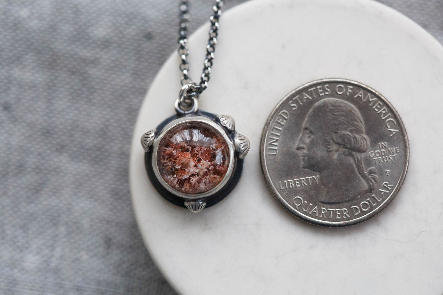 Smaller | Barnacled Tidal Pool Necklace | #27