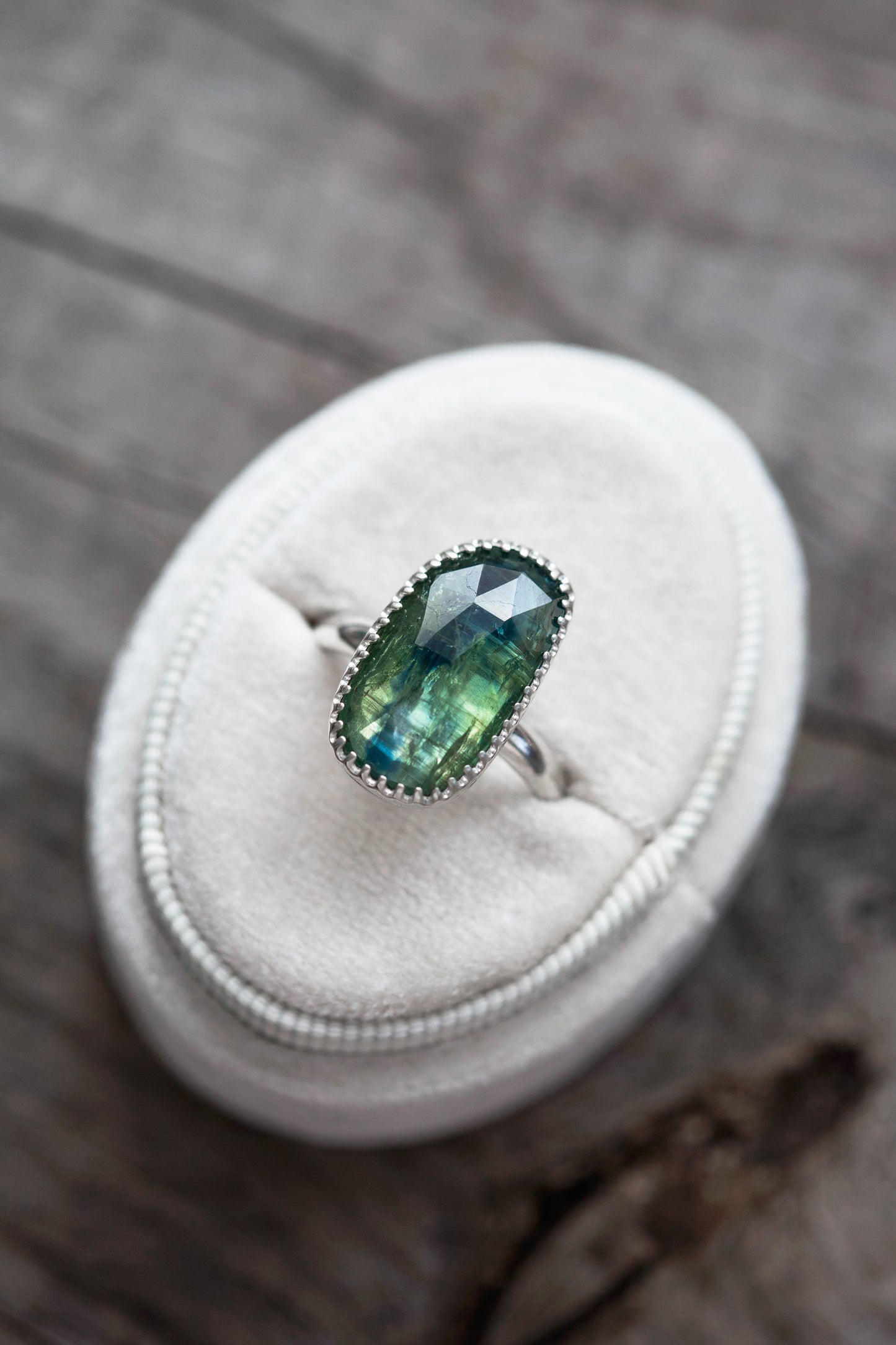 Size 8 | Kyanite Ring | #19