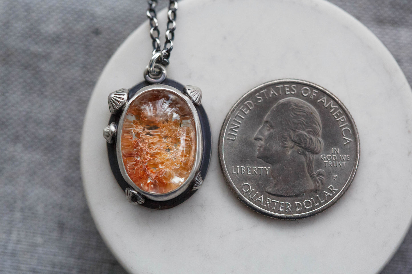 Larger | Barnacled Tidal Pool Necklace | #28