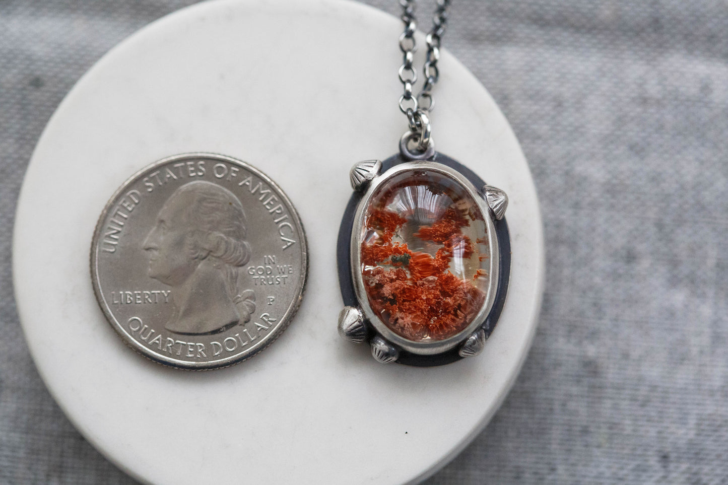 Larger | Barnacled Tidal Pool Necklace | #29