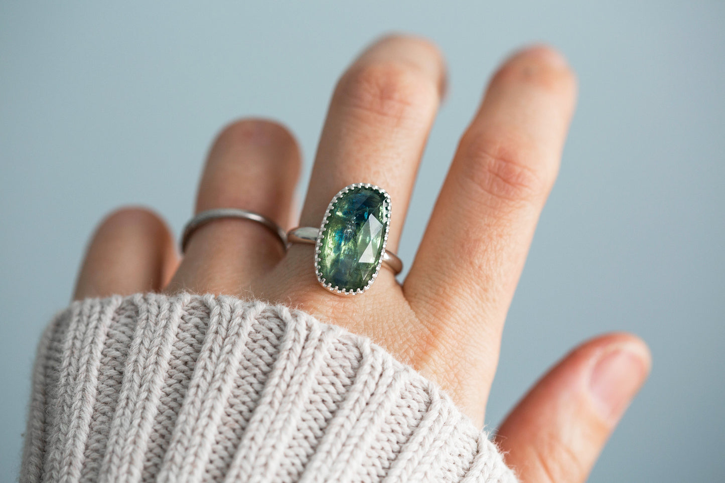 Size 8 | Kyanite Ring | #19