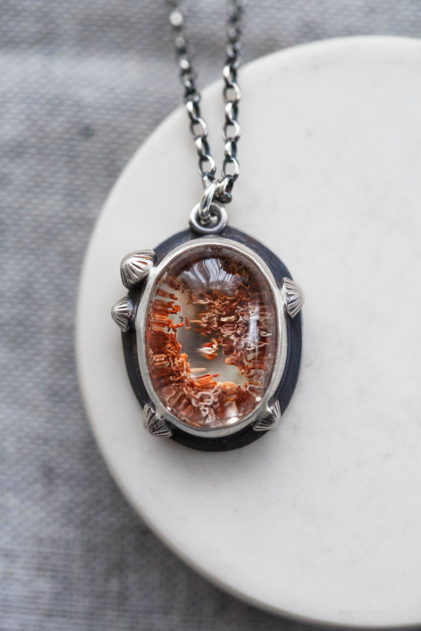 Larger | Barnacled Tidal Pool Necklace | #31