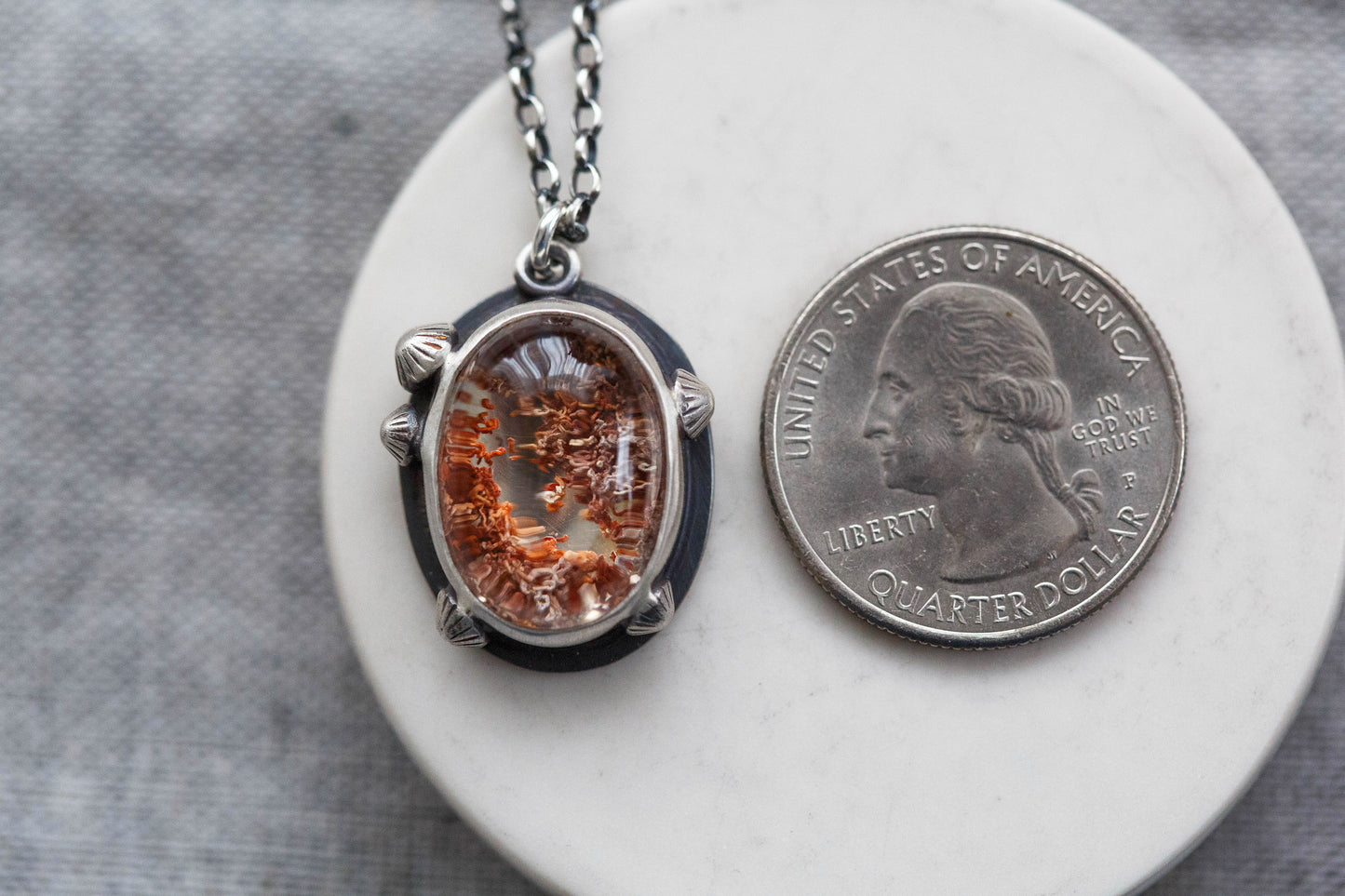 Larger | Barnacled Tidal Pool Necklace | #31