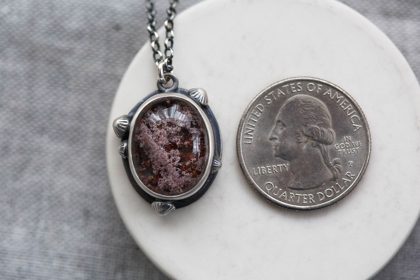 Larger | Barnacled Tidal Pool Necklace | #32