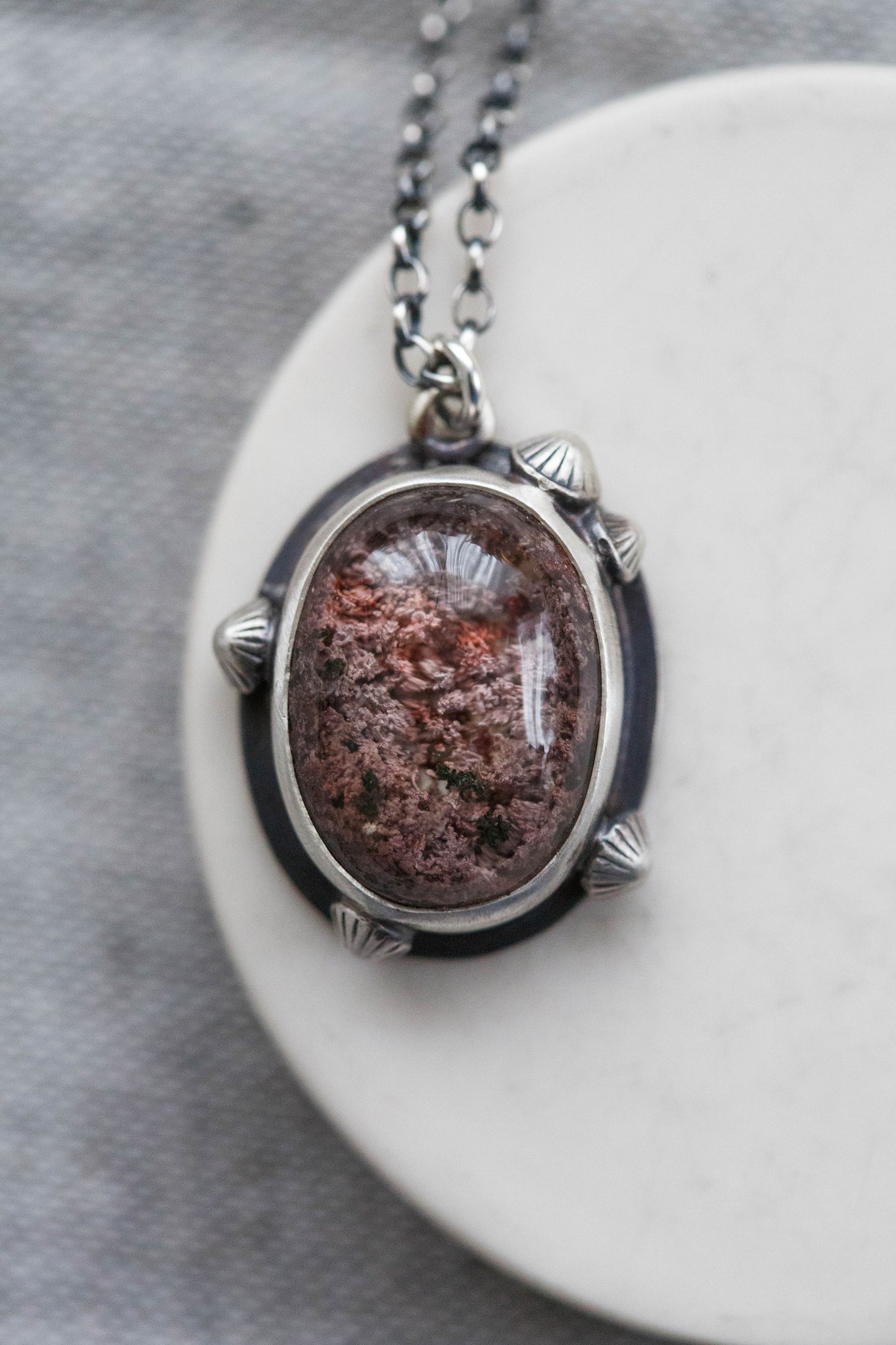 Larger | Barnacled Tidal Pool Necklace | #34