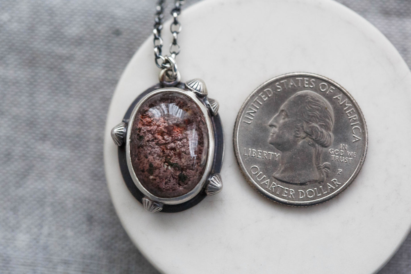 Larger | Barnacled Tidal Pool Necklace | #34