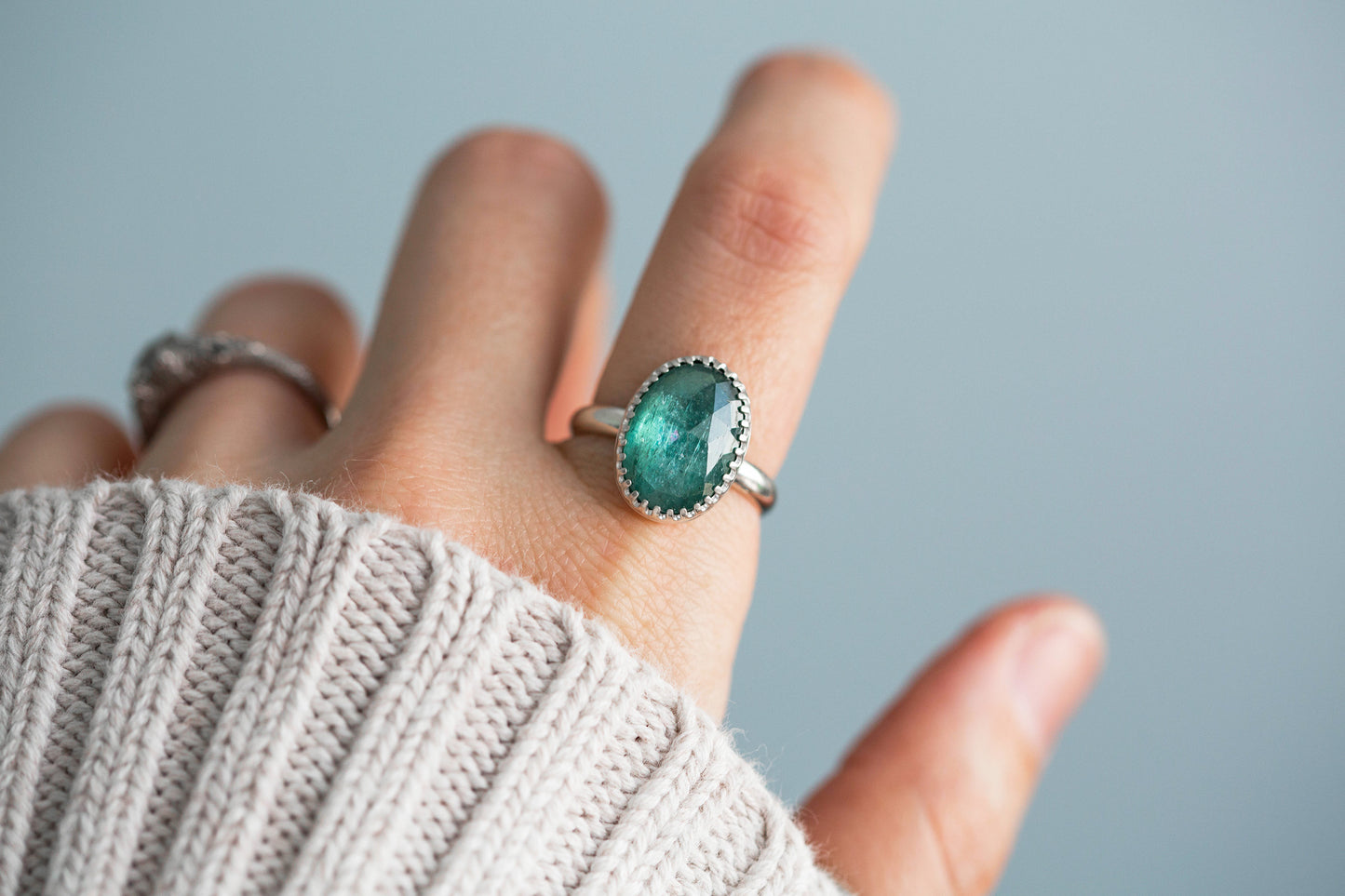 Size 7.5 | Kyanite Ring | #20