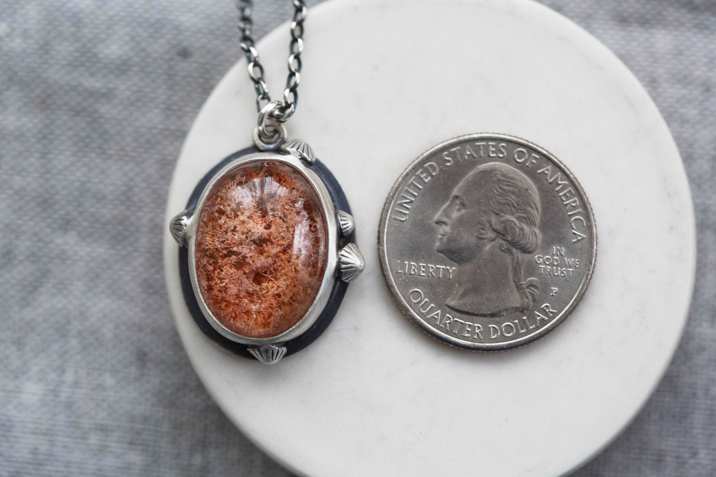 Larger | Barnacled Tidal Pool Necklace | #35