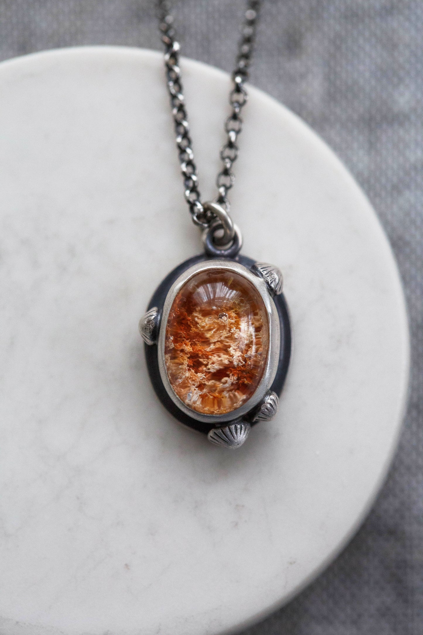 Smaller | Barnacled Tidal Pool Necklace | #1A