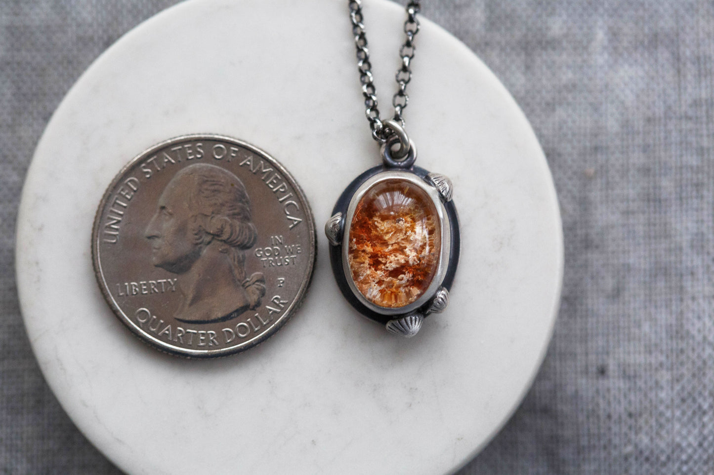 Smaller | Barnacled Tidal Pool Necklace | #1A