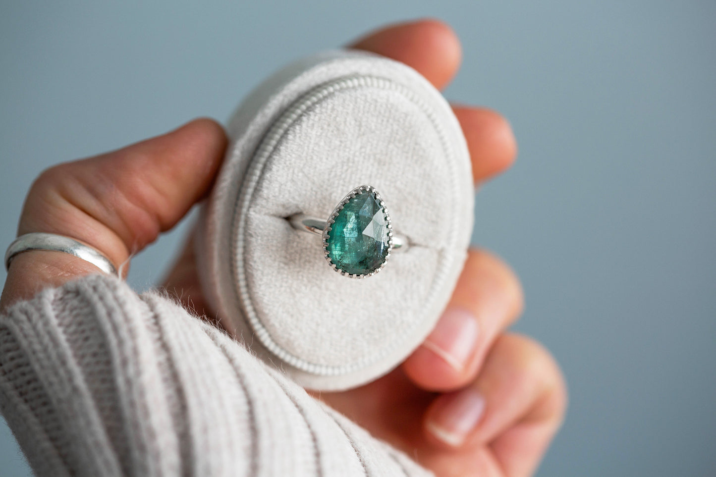 Size 8.5 | Kyanite Ring | #22
