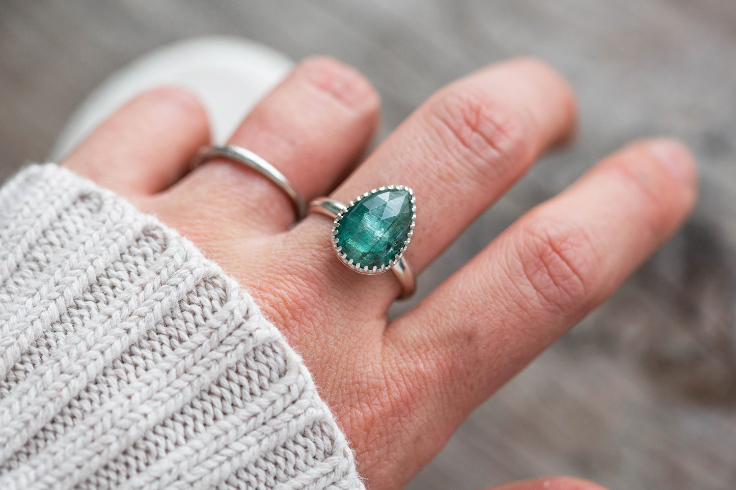 Size 8.5 | Kyanite Ring | #22