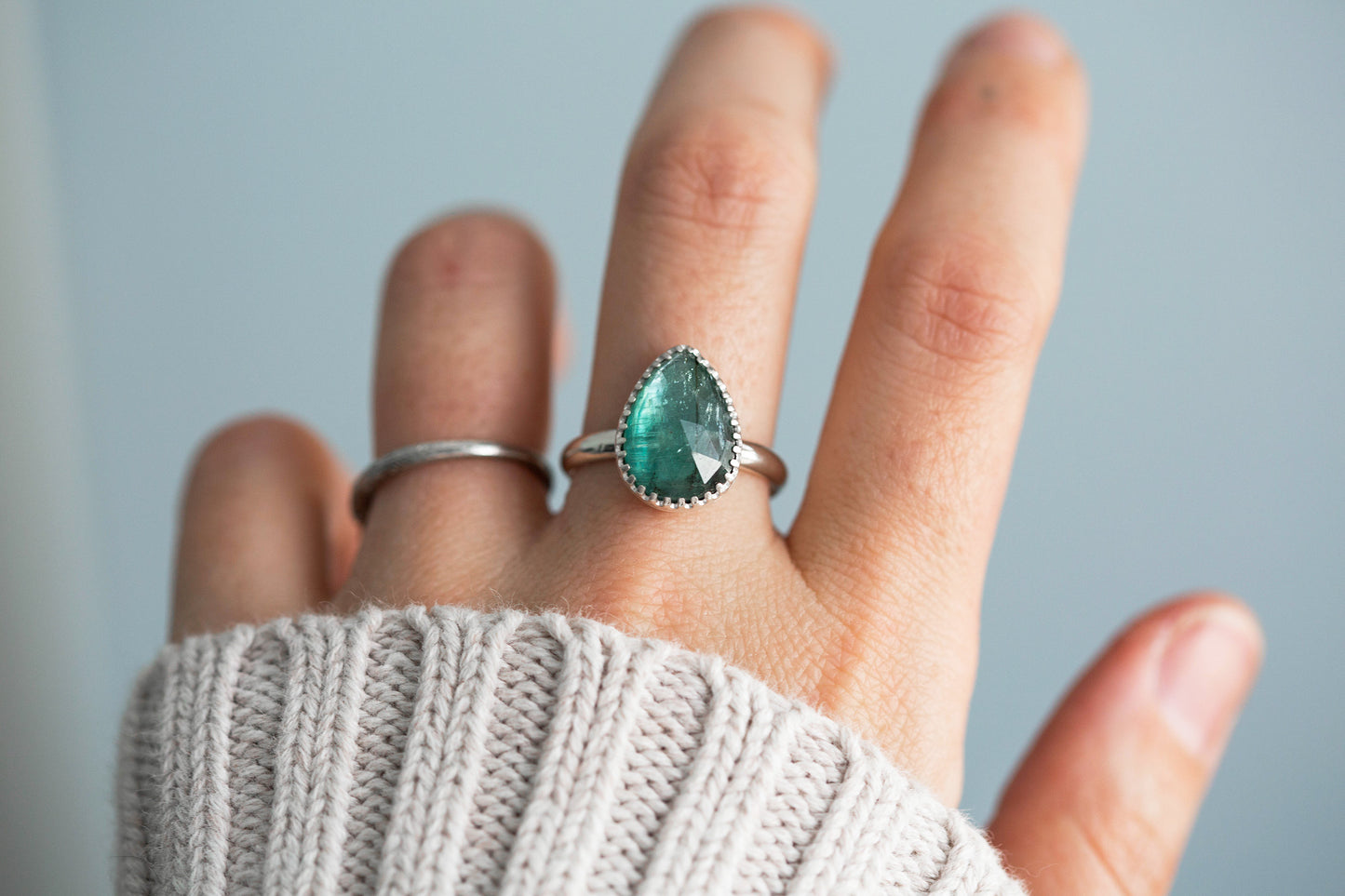 Size 8.5 | Kyanite Ring | #22