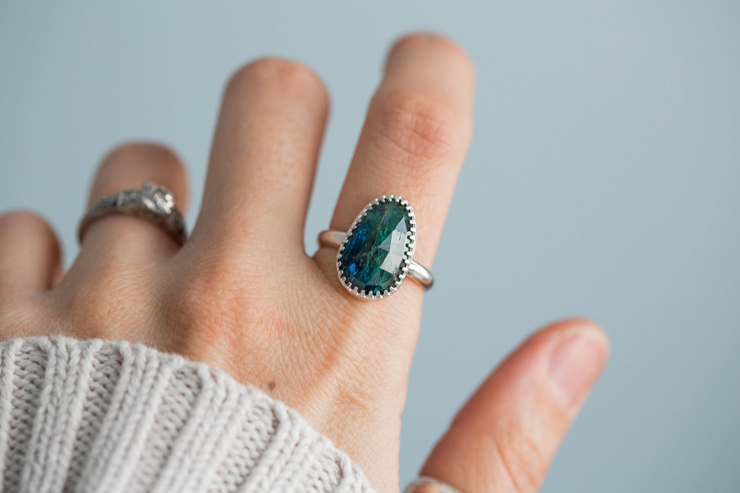 Size 8 | Kyanite Ring | #23