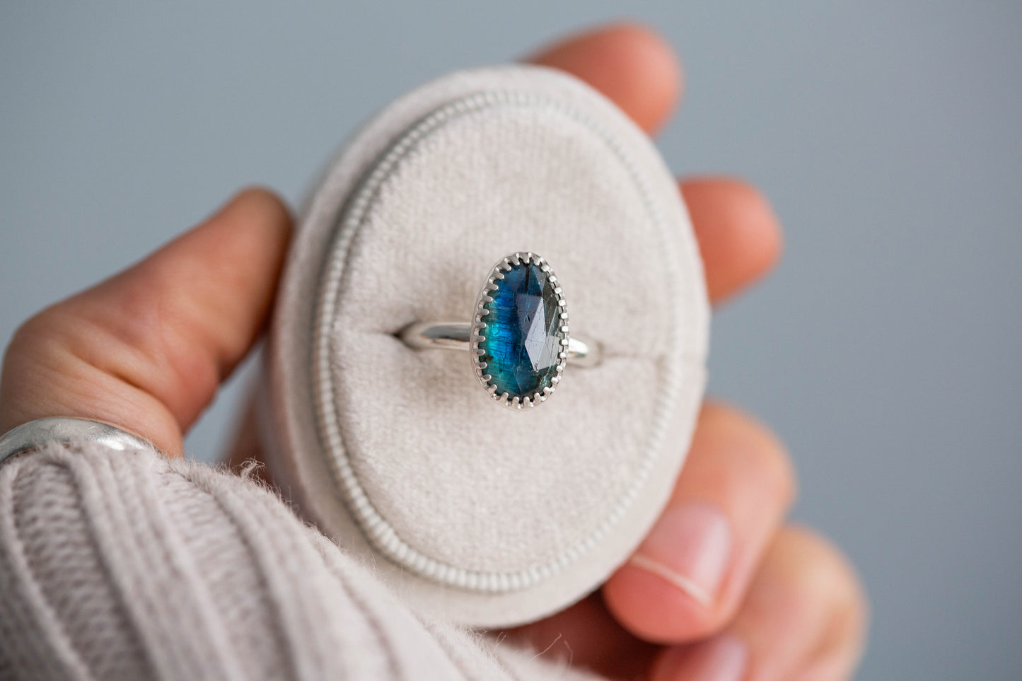 Size 8 | Kyanite Ring | #24