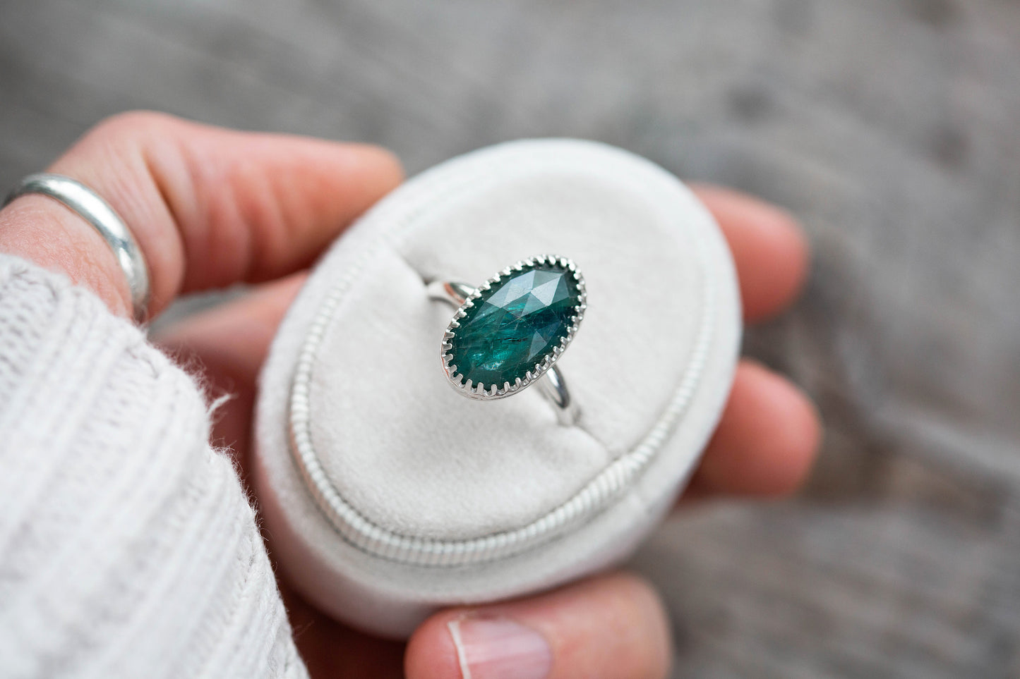 Size 9 | Kyanite Ring | #25