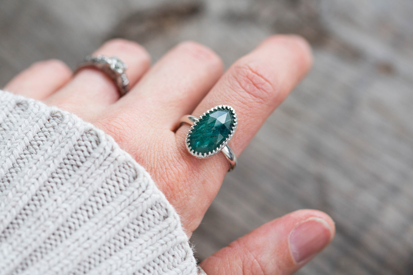 Size 9 | Kyanite Ring | #25