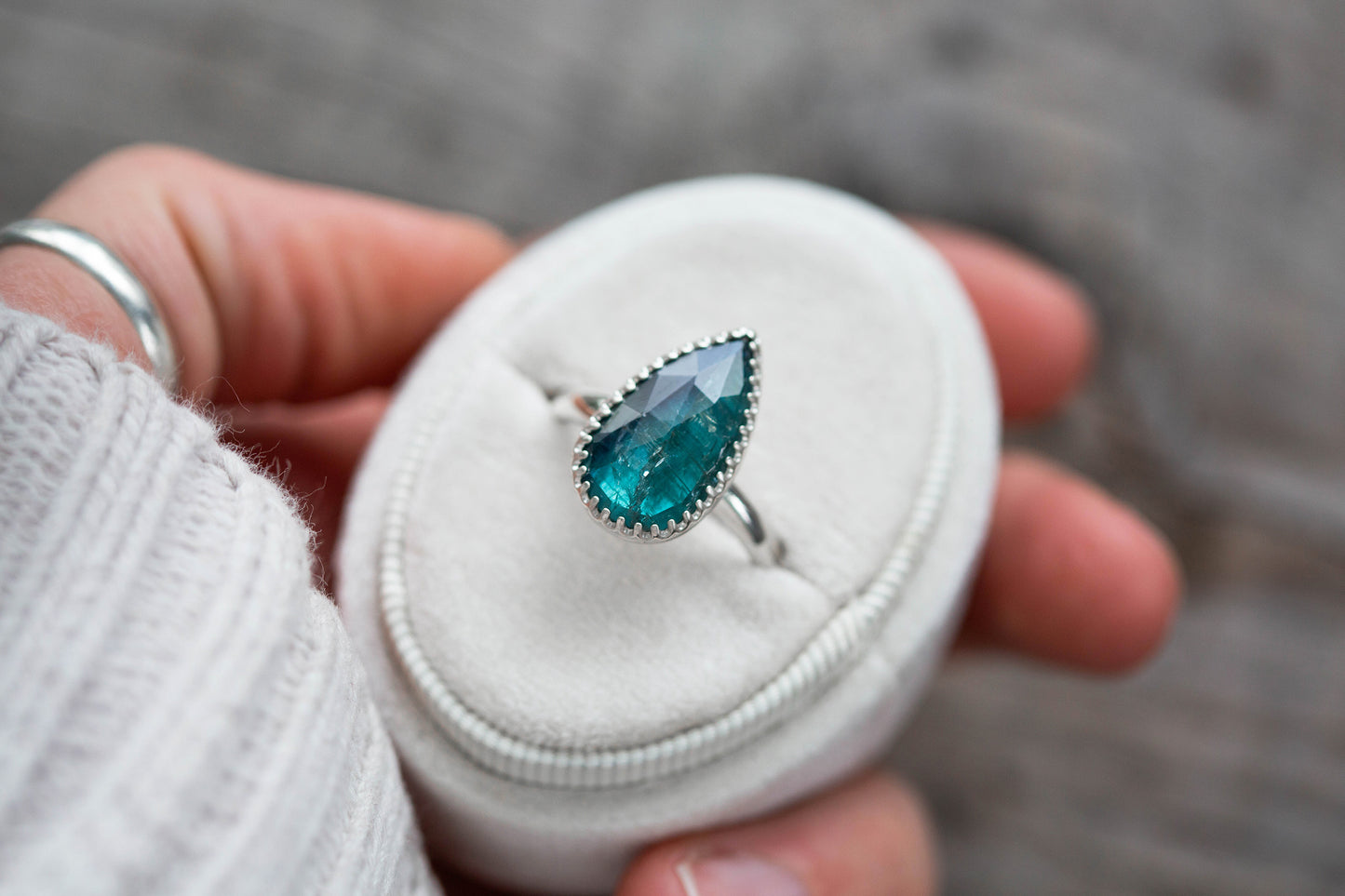 Size 9 | Kyanite Ring | #26