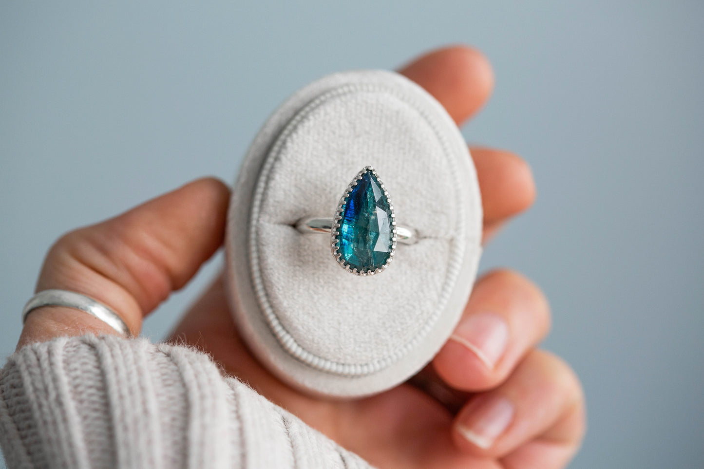 Size 9 | Kyanite Ring | #26