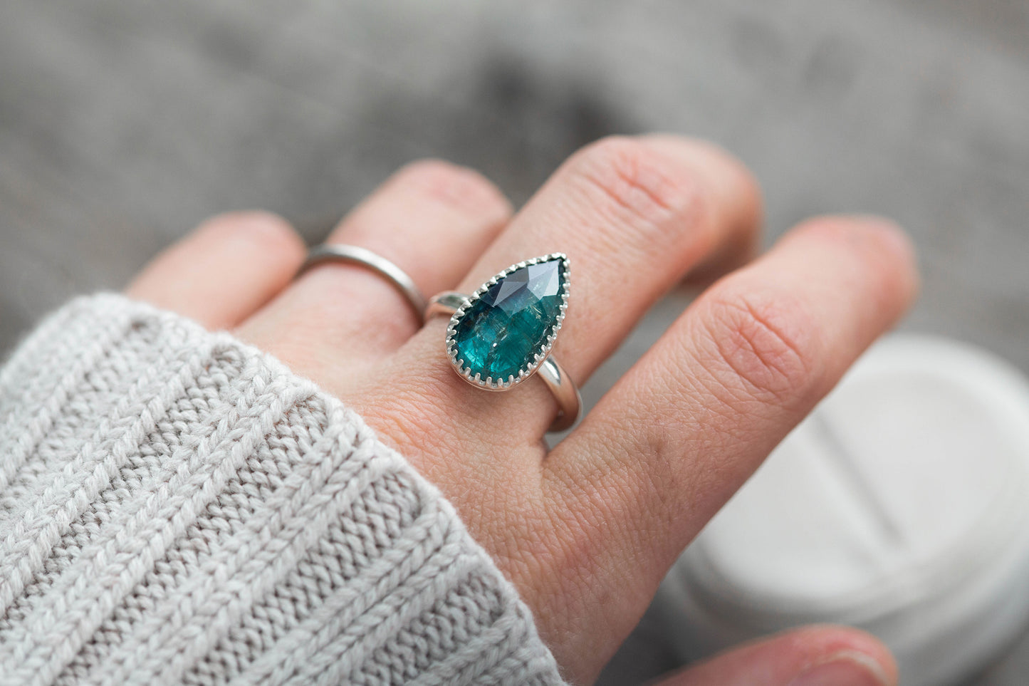 Size 9 | Kyanite Ring | #26