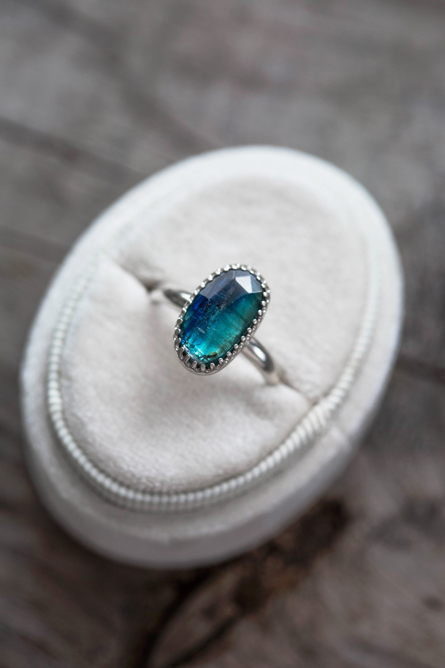 Size 8 | Kyanite Ring | #27
