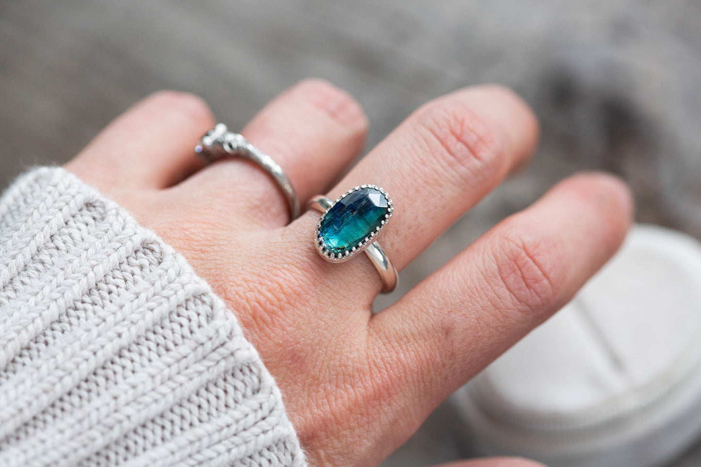 Size 8 | Kyanite Ring | #27