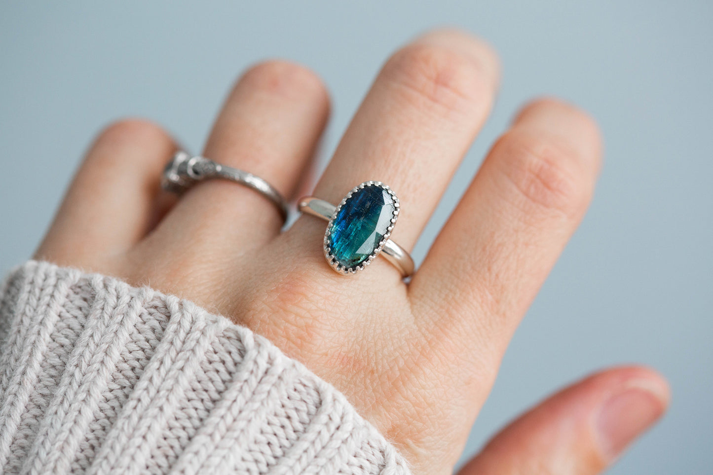 Size 8 | Kyanite Ring | #27