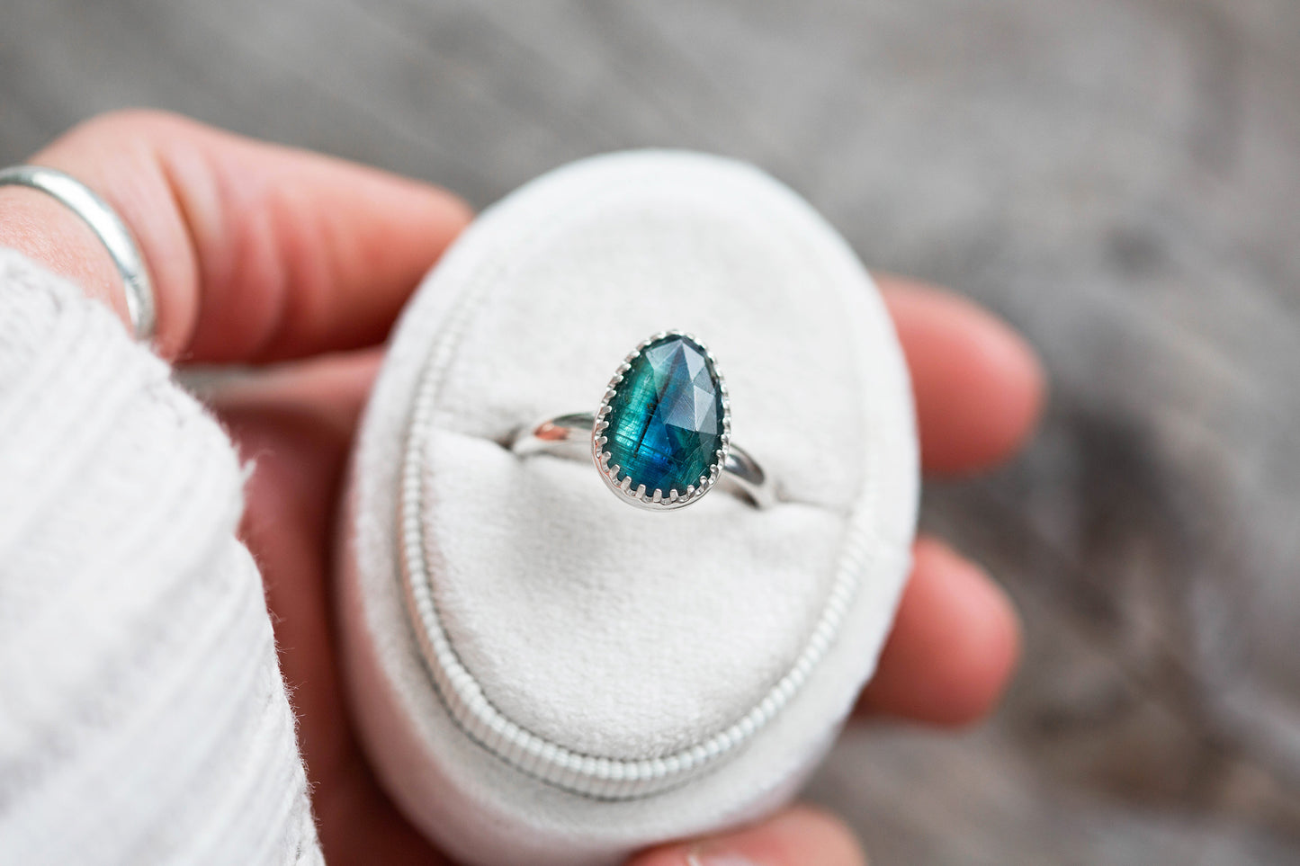 Size 9 | Kyanite Ring | #29