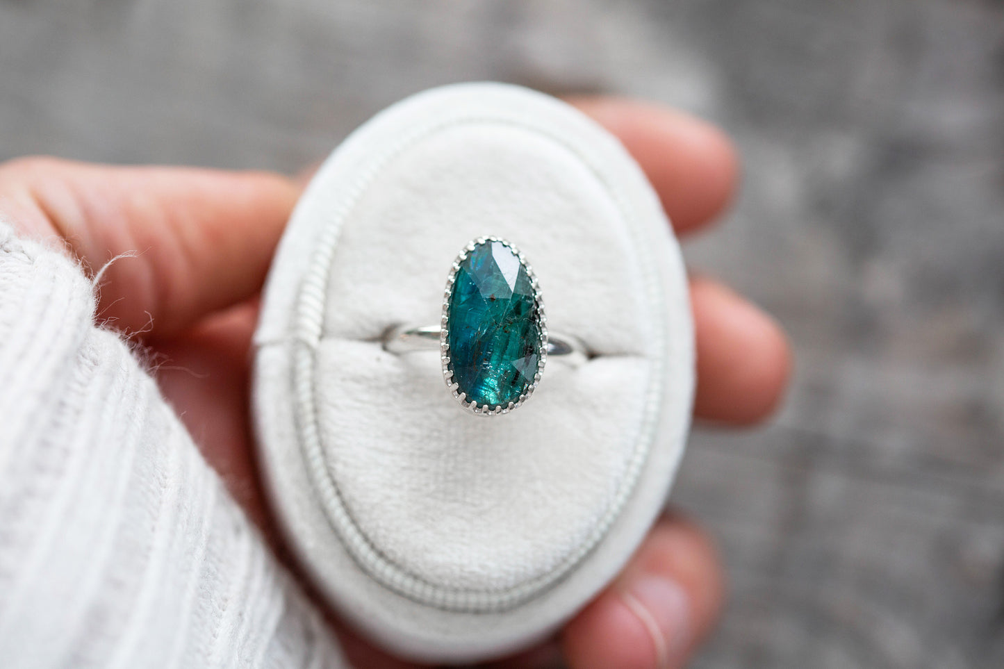Size 9 | Kyanite Ring | #30