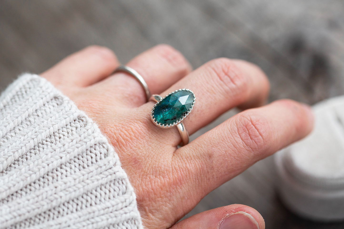 Size 9 | Kyanite Ring | #30