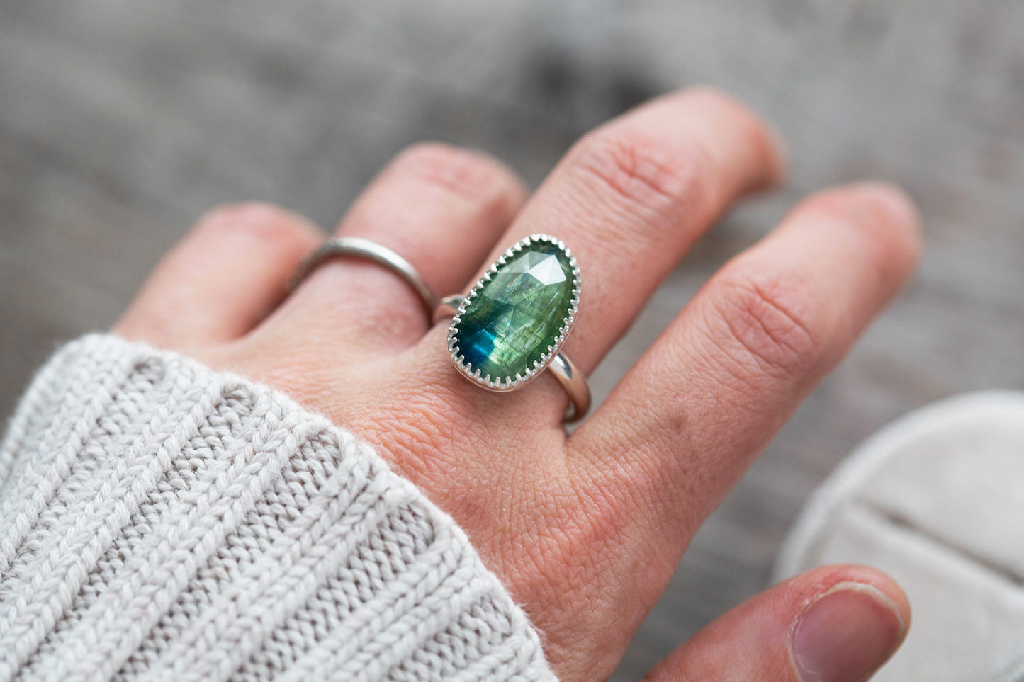 Size 9 | Kyanite Ring | #31