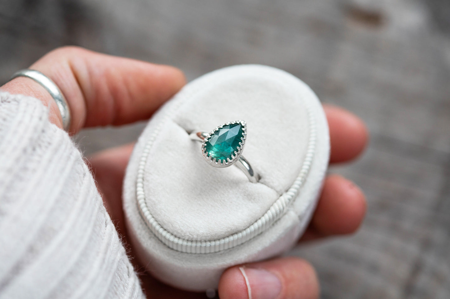 Size 8.5 | Kyanite Ring | #33