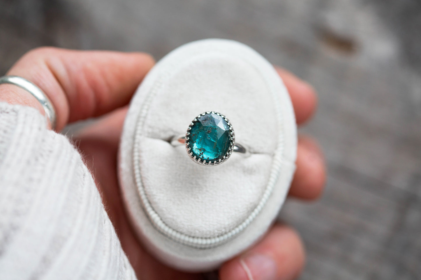 Size 8.25 | Kyanite Ring | #34