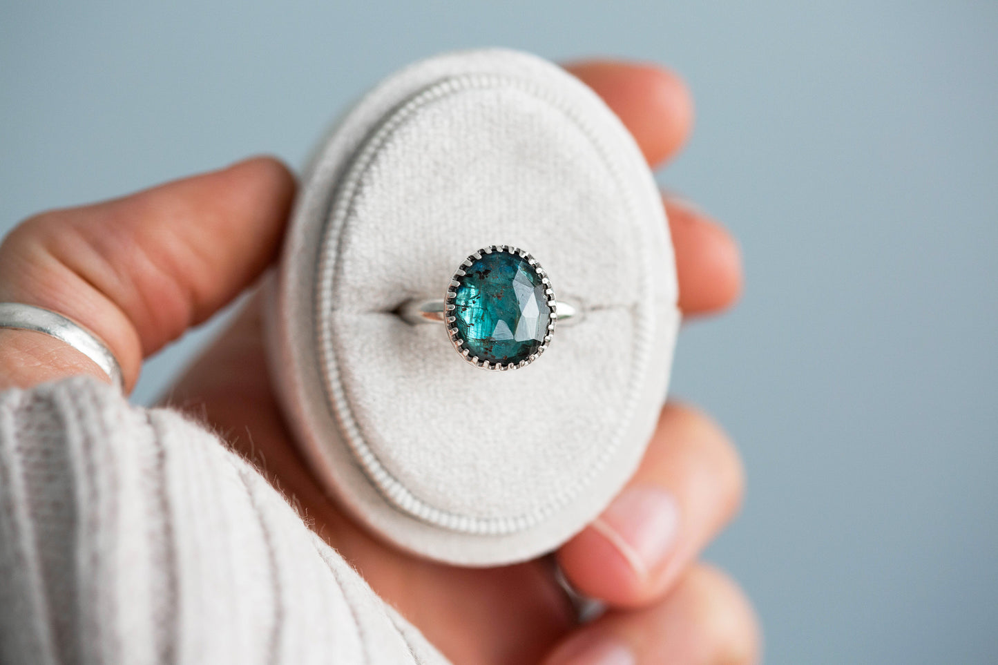 Size 8.25 | Kyanite Ring | #34