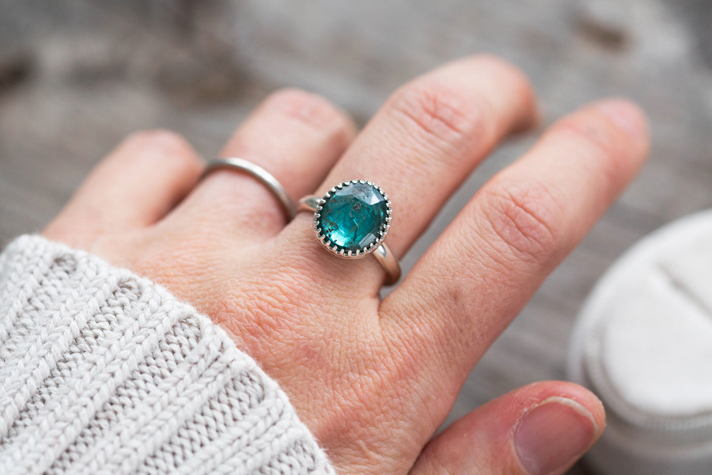 Size 8.25 | Kyanite Ring | #34