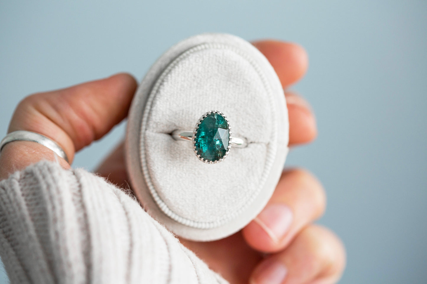 Size 8.5 | Kyanite Ring | #35