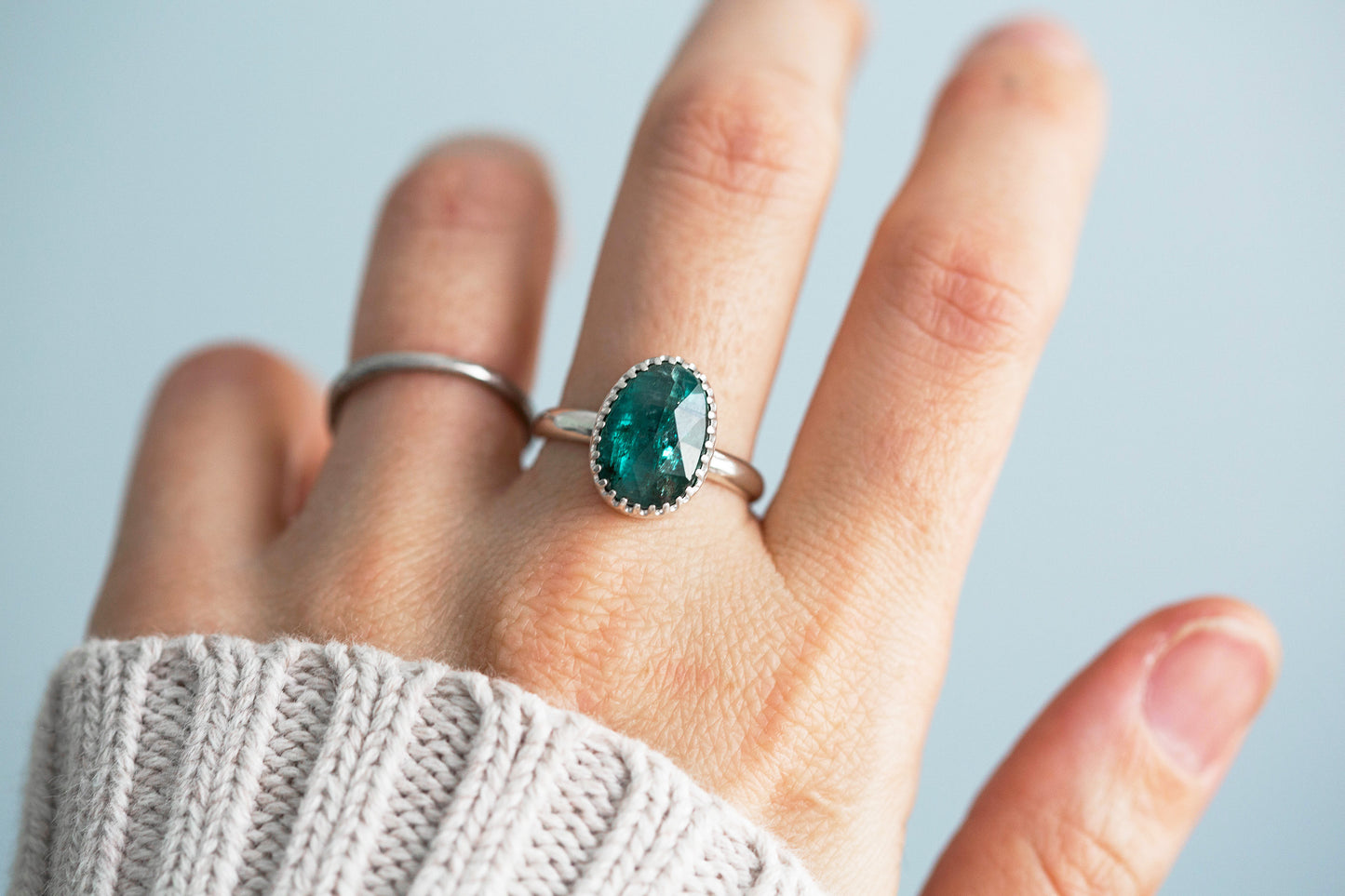 Size 8.5 | Kyanite Ring | #35