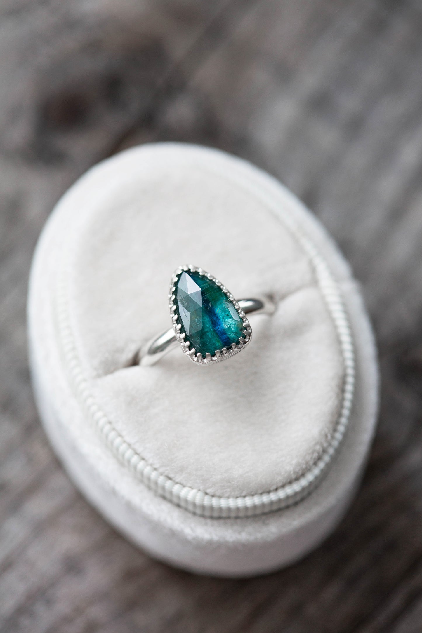 Size 8 | Kyanite Ring | #36