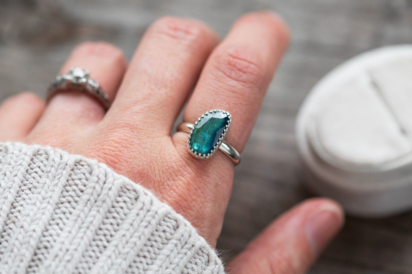 Size 6.5 | Kyanite Ring | #38