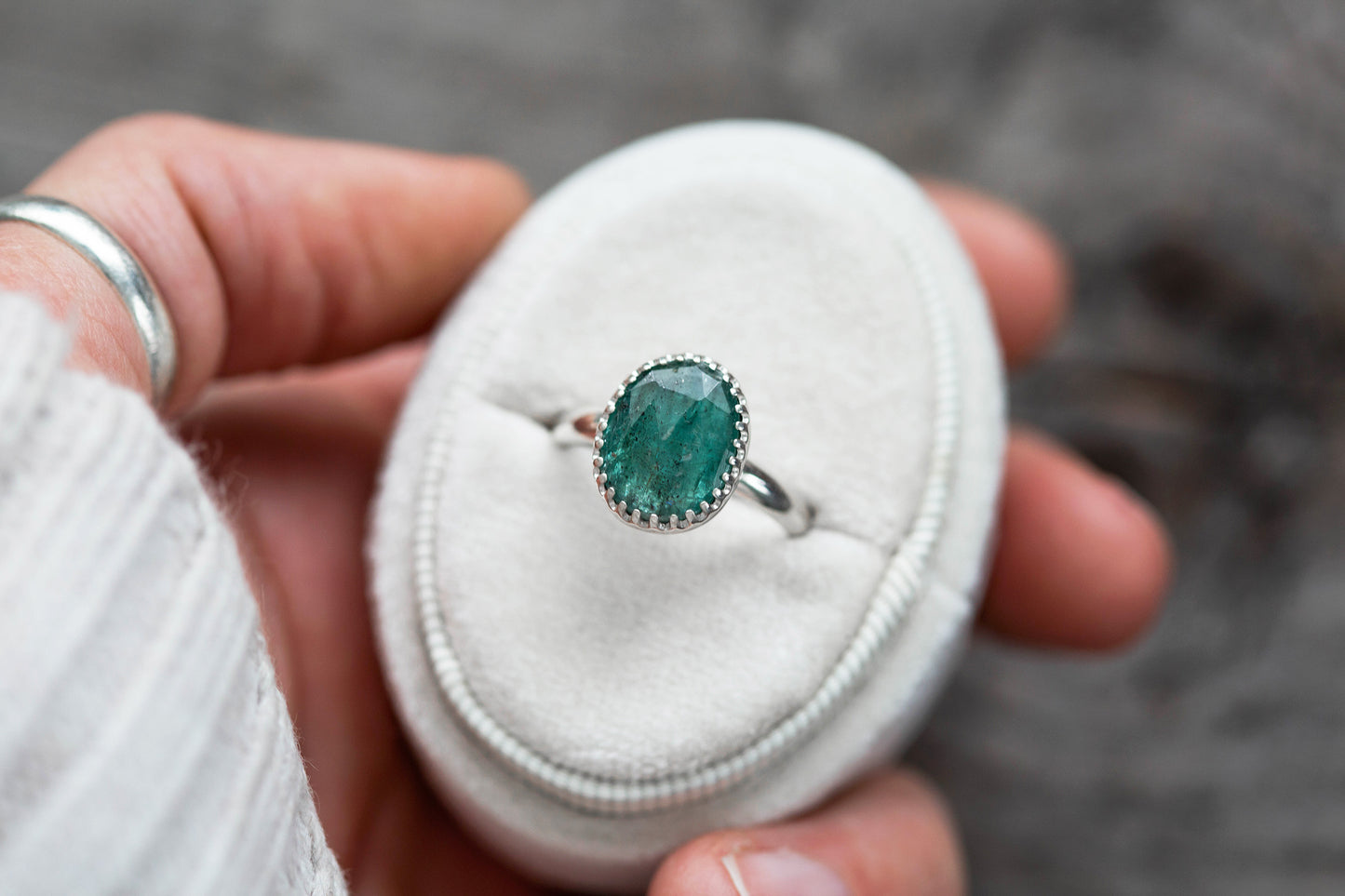 Size 7 | Kyanite Ring | #39