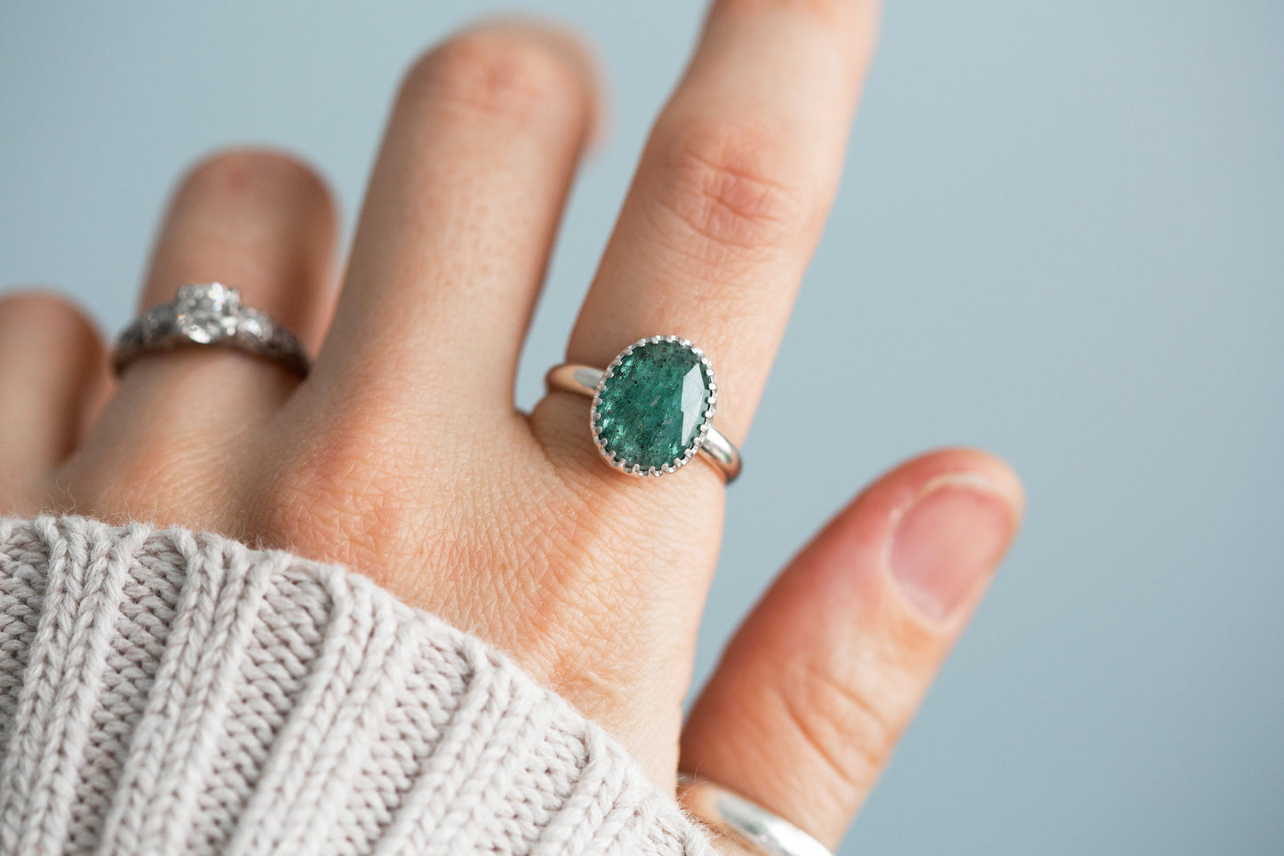 Size 7 | Kyanite Ring | #39