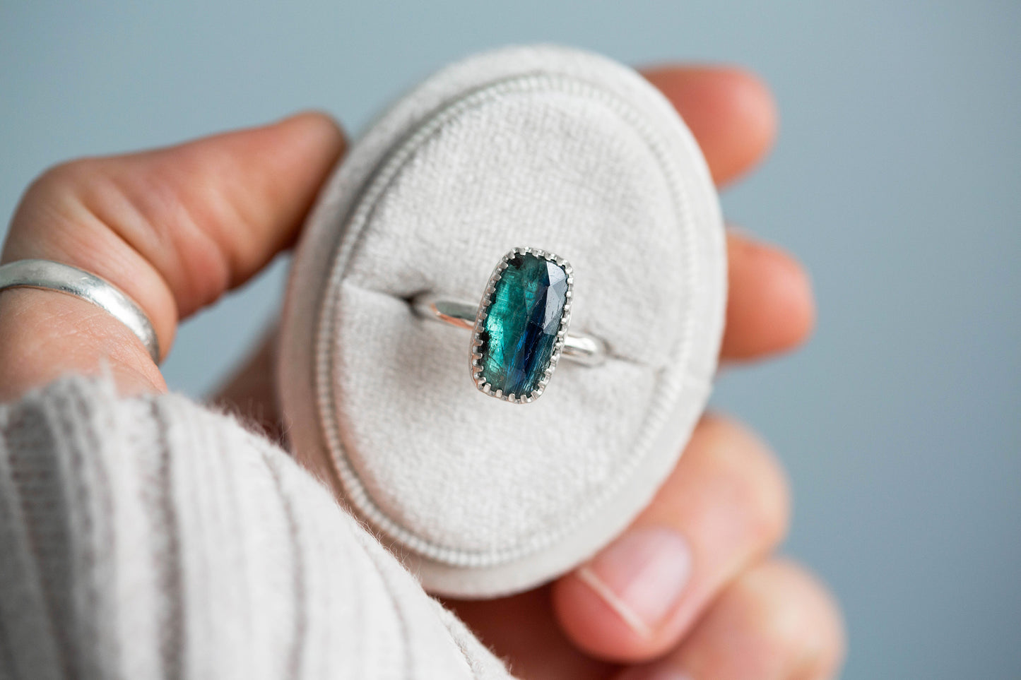 Size 8 | Kyanite Ring | #40