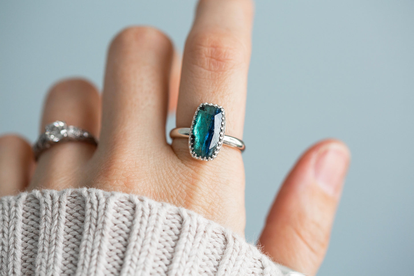 Size 8 | Kyanite Ring | #40