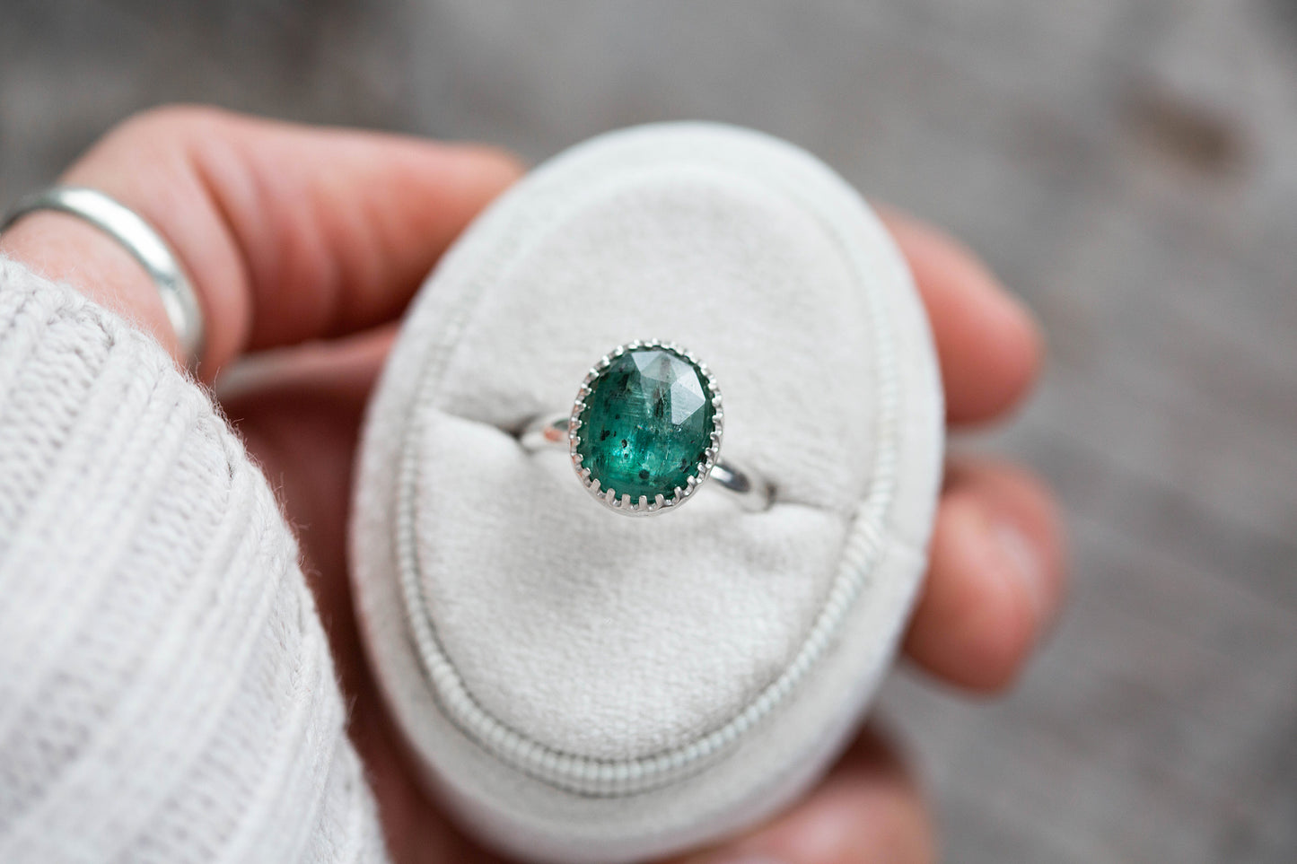 Size 7.5 | Kyanite Ring | #41