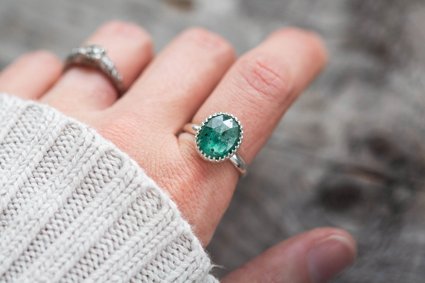 Size 7.5 | Kyanite Ring | #41