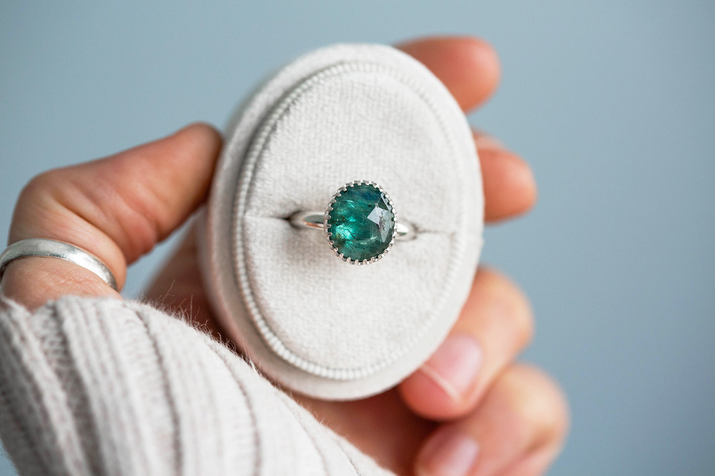 Size 8 | Kyanite Ring | #43