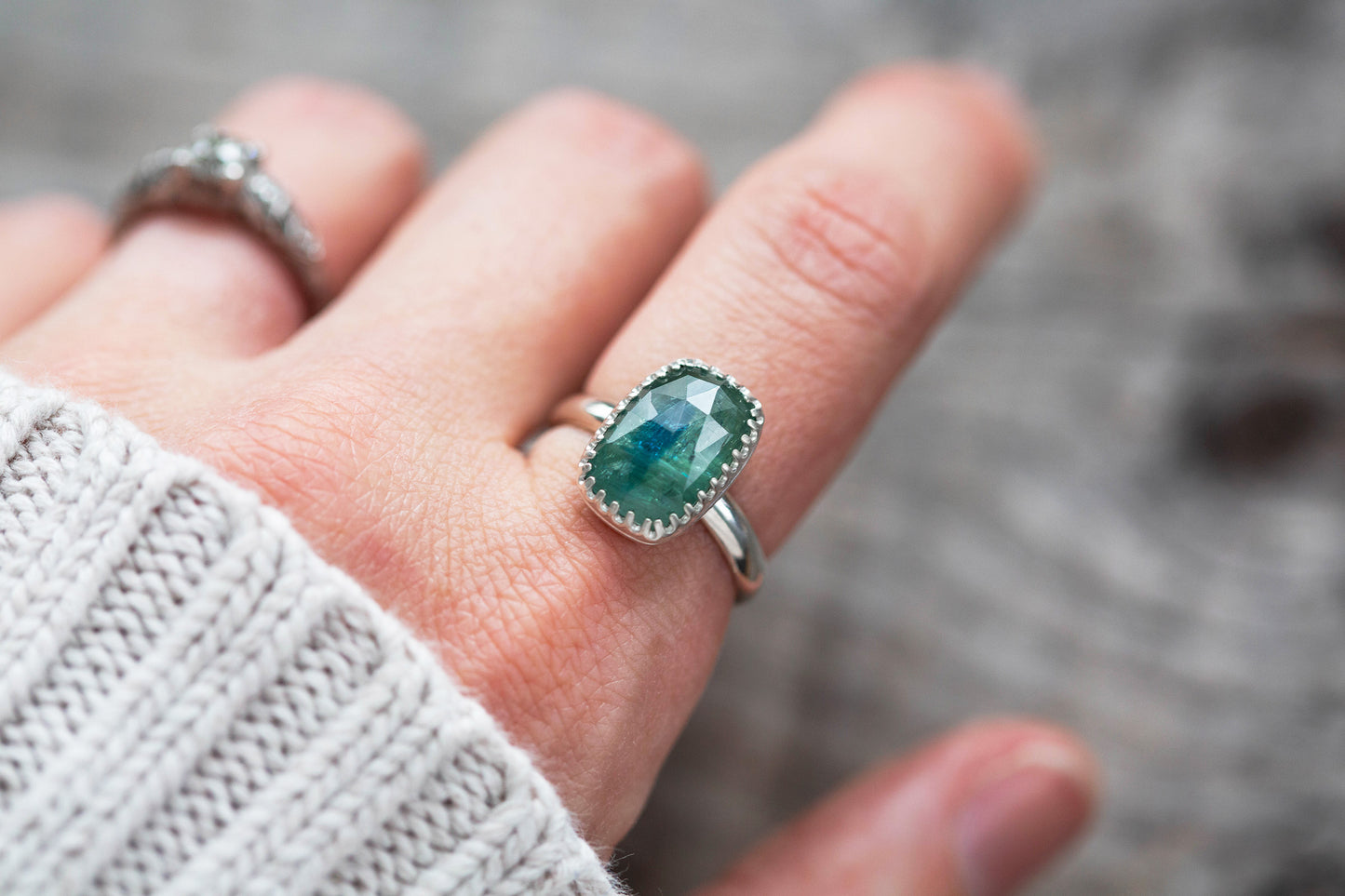 Size 7 | Kyanite Ring | #44