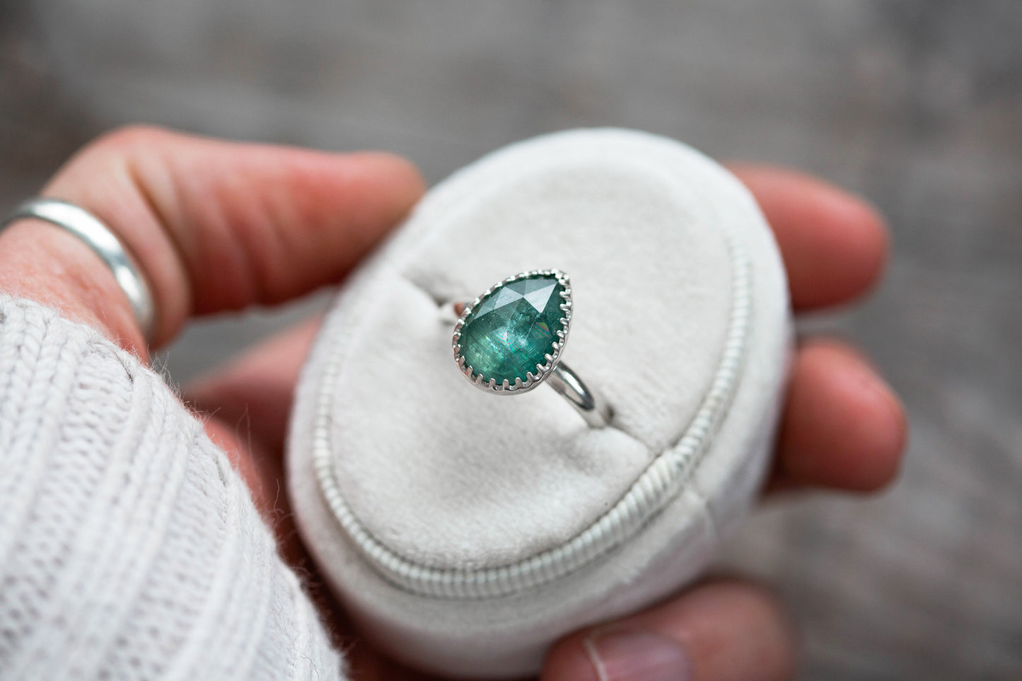 Size 8.25 | Kyanite Ring | #46